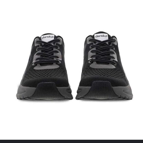 Dansko Shoes - Dansko | Women's Pace Sneaker Arch Support Walking Shoe Black/Grey | 8.5-9 | 39